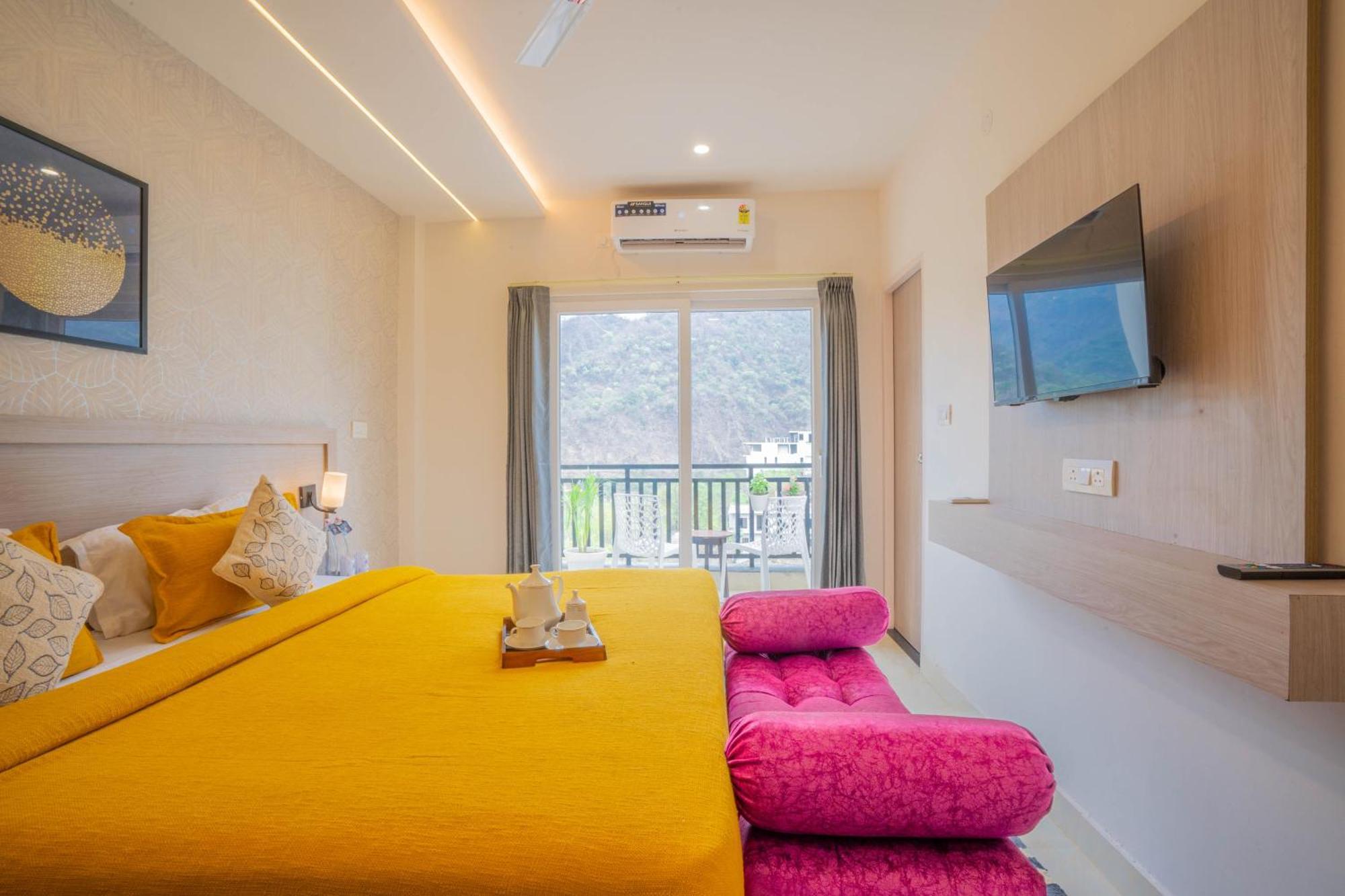 Perfectstayz Alpine Near Laxman Jhula Rishīkesh Exterior foto