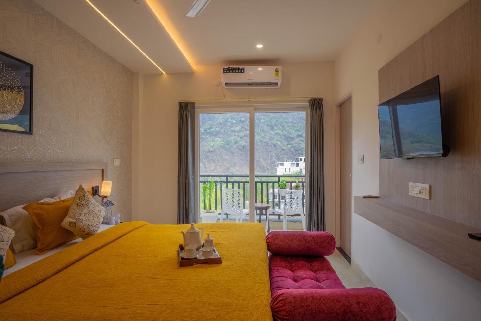 Perfectstayz Alpine Near Laxman Jhula Rishīkesh Exterior foto