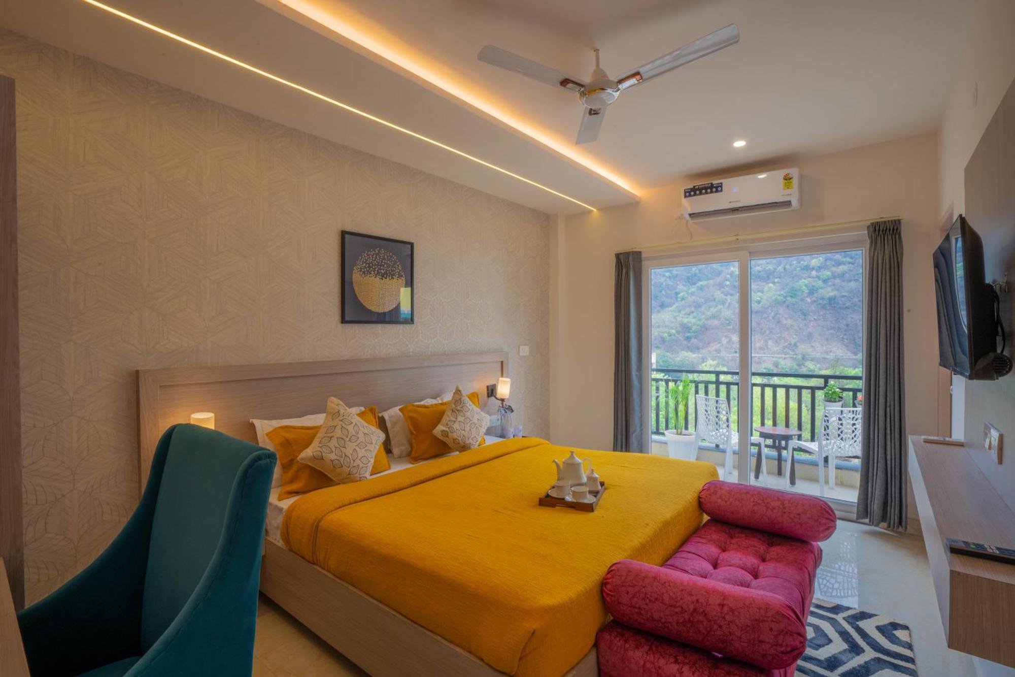 Perfectstayz Alpine Near Laxman Jhula Rishīkesh Exterior foto