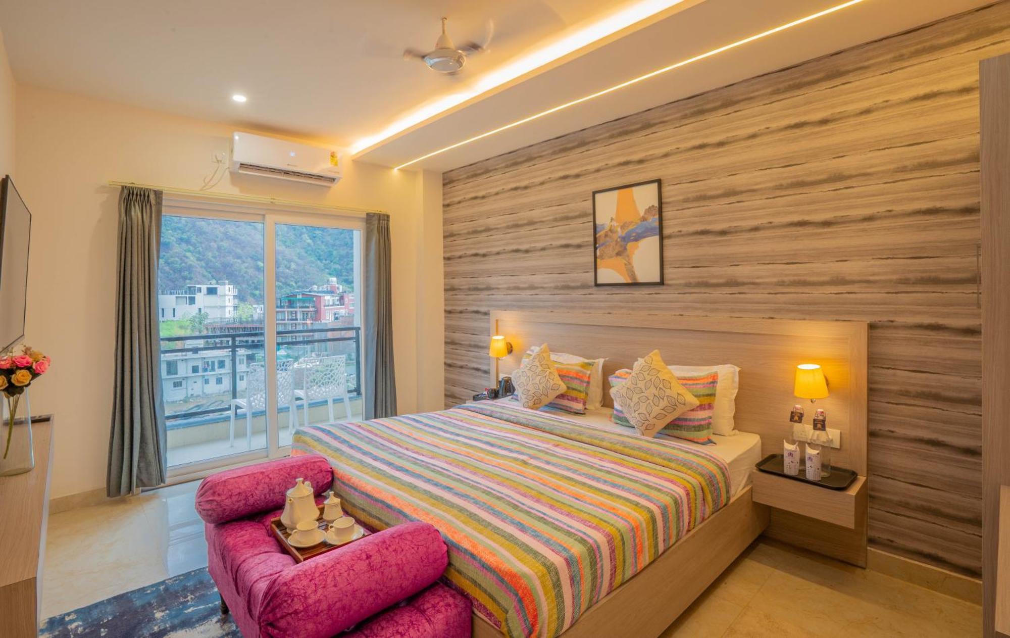 Perfectstayz Alpine Near Laxman Jhula Rishīkesh Exterior foto